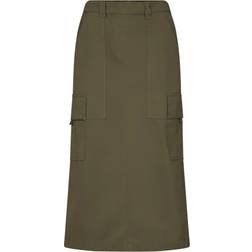 Mos Mosh Breden Cargo Skirt - Dusty Olive