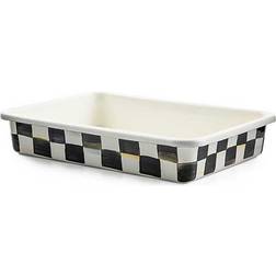 Mackenzie-Childs Courtly Check Baking Tin 13 "