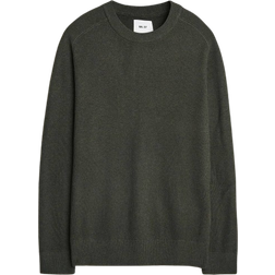 NN.07 Kevin Cotton Knitted Sweater - Dark Army