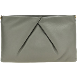 Dries Van Noten Logo Clutch Bag - Grey