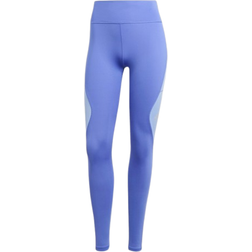 adidas Own The Run Colorblock Full-Length Leggings - Semi Cobalt Blue/Blue Spark