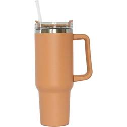 creativegiftsdirect Straw Clay Travel Mug 40fl oz