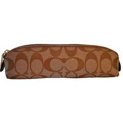 Coach Signature Canvas Gold/Khaki Pencil Case