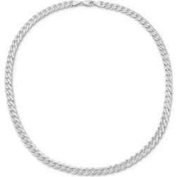 Macy's Curb Link Chain Necklace - Silver