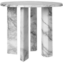 ferm LIVING Taula White/Charcoal Småbord 54.4cm