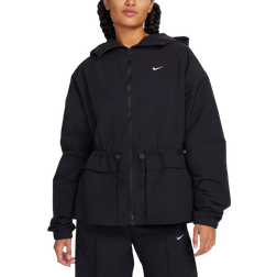 Nike Women's Sportswear Everything Wovens Oversized Hooded Jacket - Black/White