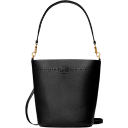 Tory Burch Mcgraw Bucket Bag - Black