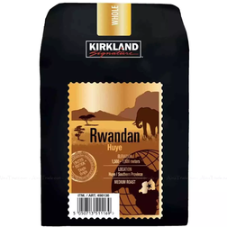 Kirkland Signature Rwandan Medium Roast Whole Coffee Beans 907g