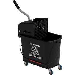 Homcom Mop Bucket with Wringer and Handle