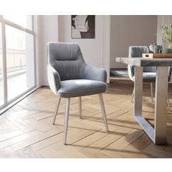 DeLife Zelia-Flex Grey Armchair 94cm