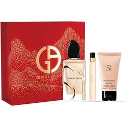 Giorgio Armani Si EdP 100ml + EdP 10ml + Body Lotion 50ml