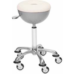 Sibel Sphere White/Grey Skammel 74cm