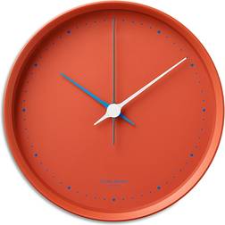 Georg Jensen PVD Red Wall Clock 22.5cm