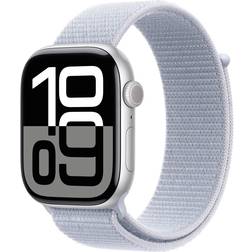 Apple Watch Series 10, Aluminium, 46mm, GPS + Cellular, Sport Loop Silver