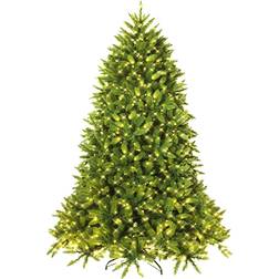 Costway Pre-Lit Green Christmas Tree 180cm