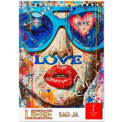 Calvendo 2025 Love Say Yes Desk Calendar A5 Portrait