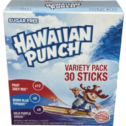 Hawaiian Punch Sugar Free Drink Mix 30 Sticks 3 oz 3oz 30pcs 1pack