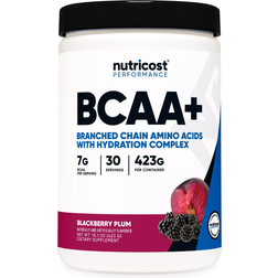 Nutricost BCAA+ Hydration Powder Blackberry Plum 423g