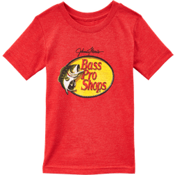 Bass Pro Shops Kid's Woodcut Logo Short-Sleeve T-shirt - Red (1015716370)