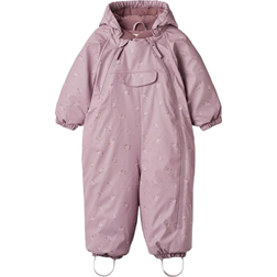 Wheat Kid's Eternal Rubber Flight Suit - Soft Lilac Flowers