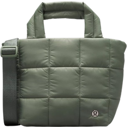 Lululemon Quilted Grid Tote Bag 5L - Grey Eucalyptus