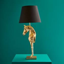 WERNS Horse Wendy Gold/Black Tischlampe 68.5cm