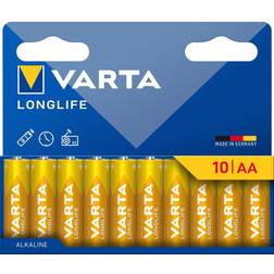 Varta Disposable Alkaline Battery AA 10-pack