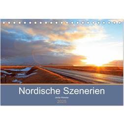 Calvendo 2025 Nordic Sceneries Desk Calendar A5 Landscape