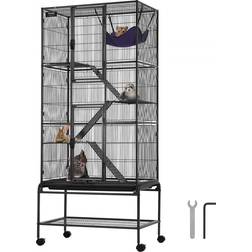 VEVOR 4 Tier Ferret Cage 69"