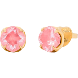 Kate Spade Pop Of Joy Flower Studs - Gold/Pink