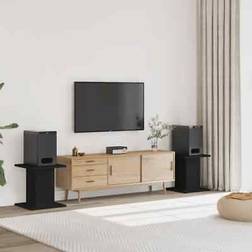vidaXL Speaker Stands 2 pcs 30 x 30 x 40 cm Engineered Wood