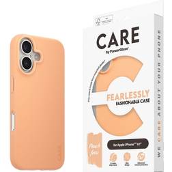 PanzerGlass Care Case Peachy iPhone 16