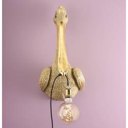WERNS Pelikan Pelikanus Gold Wall light