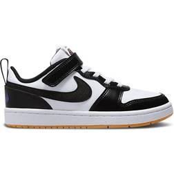 NIKE Court Borough Low 2 SE BP PSV - White/Kumquat Yellow/Mind Purple/Black