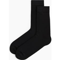 H&M Men Black Bamboo-blend socks 9-10.5