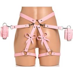 Strict Bondage Harness With Bows