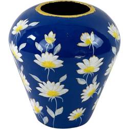 WERNS Margarita M Blue/White/Yellow Vase 30cm