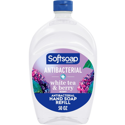 Softsoap Antibacterial Liquid Hand Soap White Tea & Berry Scent Refill 50oz