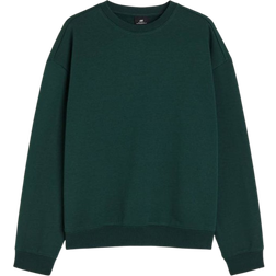 H&M Loose Fit Sweatshirt - Dark Green