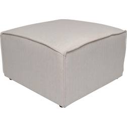 Flash Furniture Bridgetown Cream Pouffe 16.5"