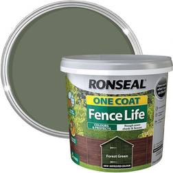 Ronseal One Coat Fence Life Paint - Forest Green