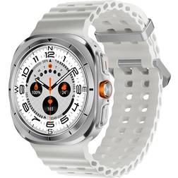 Goplushtoy Outdoor Sports Strap for Galaxy Watch 7 Ultra White