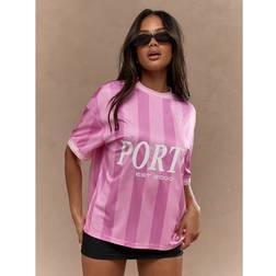 Shein Drop Shoulder Oversized Football Jersey