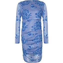 Noella Kylo Dress - Tobi Blue Print