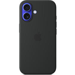 Apple Silicone Case with MagSafe for iPhone 16 Black