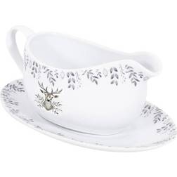 YöL Silver Stag Sauce Boat 0.35L