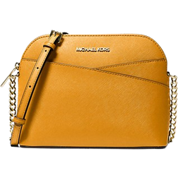 Michael Kors Jet Set Travel Medium Dome Crossbody Bag - Golden Rod