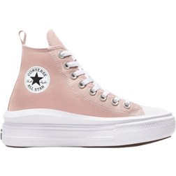 Converse Older Kid's Chuck Taylor All Star Move Platform - Black/White/Pink