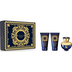 Versace Dylan Blue Pour Femme Gift Set EdP 50ml + Body Lotion 50ml + Shower Gel 50ml