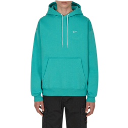 Nike Solo Swoosh Fleece Hoodie - Blue